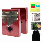 17 klahviga kalimba p&ouml;idlaklaver instrument s&otilde;rm mbira mahagonipuit ja 21 klahviga