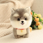 Kawaii Teddy Lemmikloomad Elutruu kohev kutsikas Pehme Nukk Armas V&auml;ike Chow Pomeranian Corgi Yorkie Palus m&auml;nguasjad v&otilde;luva kingitusega t&uuml;drukule 20cm