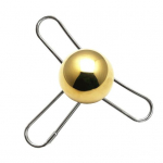 Roostevabast terasest kohvij&auml;&auml;pall espresso korduvkasutatava k&uuml;lmutusseadme jaoks koos aluse maitsetugevdaja vidinatega A