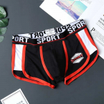 Puhast puuvillast meeste aluspesu, spordimudelid, suur, isikup&auml;rastatud keskmise v&ouml;&ouml;ga p&uuml;ksid, hingav, vaba, &uuml;hev&auml;rviline, uued puuvillased bokserid L