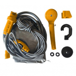 Youshengi kaasaskantav matkadu&scaron;&scaron; harjadeta mootoriga reguleeritava disainiga kaasaskantav Plug-Play v&auml;lilaagri du&scaron;ikomplekt koos t&auml;iustatud pumbaga kollane