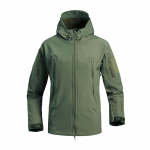 &Otilde;ues veekindel SoftShell jakk Tuulejope Suusamantel Matkamine Vihma K&auml;mping Kalap&uuml;&uuml;k Taktikar&otilde;ivad Meeste ja naiste suures suuruses L armee roheline v&auml;rv