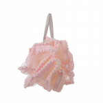 Pehme du&scaron;iv&otilde;rk vahutav k&auml;sn kehakoorija kooriv seljahari nahapuhastusvahend vannimullipalliga nahahooldus vannitarvikud one size valge