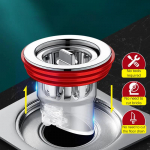 L&otilde;hnakindel p&otilde;randa &auml;ravoolu s&uuml;damik silikoonist du&scaron;&scaron;p&otilde;randa &auml;ravoolukork Putukakindel l&otilde;hnakindel juuksen&otilde;ela pistik K&ouml;&ouml;k Vannituba WC Kanalisatsioon