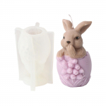 Hatchling Bunny k&uuml;&uuml;nla vaiguvormid lihav&otilde;ttemunakoore lillede j&auml;nese k&uuml;&uuml;nla silikoonvormid meisterdamise valuvormid fondant-dekoor A