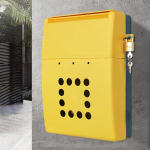 Seinale kinnitatav postkast, rippuv kirjakast, arvamuskasti e-post maja jaoks v&auml;ljas, with Keyed Lock