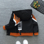 Kevad S&uuml;gis Suured Lapsed Veekindel Jakk Vabaaja Tuulejope Jakid Poisid Kapuutsiga Pealisp&uuml;ks Laste Riided Teismelised Pikkade Varrukatega Mantlid 130cm must