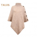 Naiste kampsuntopid, k&otilde;rge kaelusega &uuml;hev&auml;rviline keep S aprikoosi