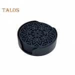 6 tk Silikoonist Alusaluste Komplekt Jookidele Paksendatud Libisemiskindel Tassialus Hoidjaga Kuumakindel Kohvialus Kuumade K&uuml;lmade Jookide jaoks kohv