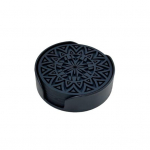 6 tk Silikoonist Alusaluste Komplekt Jookidele Paksendatud Libisemiskindel Tassialus Hoidjaga Kuumakindel Kohvialus Kuumade K&uuml;lmade Jookide jaoks kohv