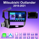 2 DIN Android Carplay Autoraadio Mitsubishi Outlander 2018-2021 jaoks Multimeediam&auml;ngija Peak Unit Stereo GPS-navigatsioon BT WIFI 2+32GB 1+16GB,A blue