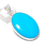 Natural Arizona Turquoise 925 Sterling Silver Jewelry Ring Size 5.2 j6t78