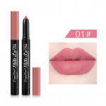 Veekindel huulepulgapliiats Matte Velvet Mist Top naiste huulepulga pliiats Bean Paste Rose koos teritajaga automaatne huulelainer