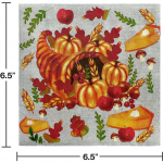 20tk/pakk 33*33cm 2-kihiline &uuml;hekordne peosalvr&auml;tik t&auml;nup&uuml;ha muster