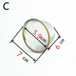 1 tk kurnfilter Maitseaine pallitee infusioonv&otilde;rk Teen&otilde;u T&ouml;&ouml;riistad Roostevabast terasest k&ouml;&ouml;gitarbed 5.1CM