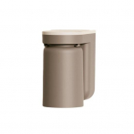 Praktiline ilma l&otilde;hnata suure mahutavusega hambaharja hoidik Kuristamisvesi kruusiriiul majapidamistarvete hambaharja riiul pruun