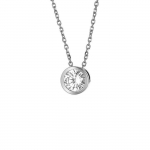 LOVA LOLA VAN DER KEEN - Pendentif - Joaillerie Prestige - Diamant de Synth&egrave;se - Argent Massif 925 Milli&egrave;mes - Bijou Femme