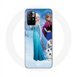 Coque Maniacase pour Redmi Note 11 5G La Reine Des Neiges Elsa Anna Olaf