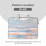 DIY akvarell s&uuml;learvuti kott S&uuml;learvuti &uuml;mbris Mitme suurusega arvuti PU-k&auml;ekott 12 13,3 14 15,6 17 tolli Macbooki/HP/Lenovo/Aceri/Asuse jaoks 12inch
