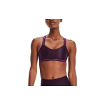 Under Armour Crossback Shine Solid Madala intensiivsusega spordirinnahoidja Naiste aluspesu Lilla 1363239-501 L