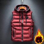 Kevadine, s&uuml;gisene ja talvine vest meeste vest Korea versioon vest sulepadi puuvillane vest jakk puuvillane mantel M