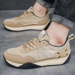 Kevad-s&uuml;gis kingad Meeste Moodsad vabaajajalatsid Lauakingad Kvaliteetsed paksud tossud v&auml;litingimustes 39 must