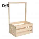 Puidust beebidu&scaron;ikorv Kapp Beebi du&scaron;ikorv, sileda servaga, vaba, suure mahutavusega, h&otilde;lpsasti kokkupandav hoiukorv beež