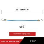 Elastne benji n&ouml;&ouml;r raskeveokite pagasirihmad, n&ouml;&ouml;rikonksud 25-30 cm veniv sidetelk v&auml;listingimustes kasutatavad tarvikud