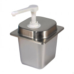 2,3L Maitseainepump Pudel Kastmete Ja Salatite jaoks, Manuaalne Dosaator K&ouml;&ouml;ki Baari 10cc