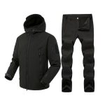 Soft Shell jakk-kost&uuml;&uuml;m s&uuml;gis- ja talvine Shark Skin jakk-kost&uuml;&uuml;m Pluss Velvet-kost&uuml;&uuml;m XXXXL must