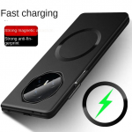 Huawei Honor Magic V3 VS3 Metallic Paint Magnetic jaoks Magsafe'i raamita k&otilde;va arvuti&uuml;mbris jaoks Honor Magic V3 V2 VS2 juhtmevaba laadimise kaitsekate honor magic V3 must