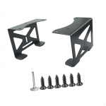 under Desk Holder Console Stand Practical Sturdy Hollow Design Easy to Install