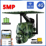 5 MP 4G SIM p&auml;ikeseenergia v&auml;listingimustes metsloomade veekindel inimeste/loomade tuvastamine WIFI juhtmevaba PTZ turvalisuse IP jahikaamera 5MP Wifi Camera