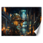 Tape Naiselik Steampunk Abstrakt 100x70 kuldne