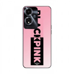 Coque pour Oppo A59 5G Blackpink logo rose et noir Maniacase