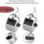 4 Digit Counting Manual Hand Tally Number Counter Mechanical Click Clicker 1pc