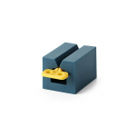 1 tk kodust plastist hambapasta pigistustoru lihtne dosaator veerev hoidik vannitoatarvikute hambapuhastustarvikud valge