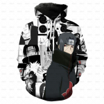Naruto Naruto Organisation Kakashi Lustful Immortal Same 3D Printed Hoodie Hoodie COS Children Thick Hoodie Laste kapuuts 160