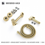 Messingist bidee kraan Segisti pesumasin Vannitoa moslemi du&scaron;&scaron; Ducha h&uuml;gieeniline k&uuml;lm kuuma vee segisti WC bidee kraana du&scaron;&scaron; Shattaf pihusti