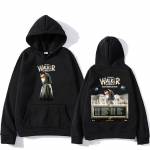 Alan-Walker World North American Tour 2025 kapuutsid meestele/naistele fliisist mugavad unisex t&auml;navar&otilde;ivad hiphopi topsid XL