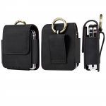 Nahast magnetiline v&ouml;&ouml;klambriga telefoni&uuml;mbris Meeste v&ouml;&ouml;kott Samsung Z Flip6 Flip5 Moto Razr Oppo Vivo Tecno Honor Galaxy Flip 6 5 4 3 kabuurikoti kate Motorola Razr 50 Ultra