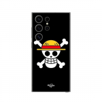 Coque Samsung Galaxy S25 Ultra Drapeau One Piece Pirate Rap et Chapeau de Paille Maniacase