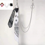 Unisex Hip Hop v&otilde;tmehoidja Jean Rahakott V&ouml;&ouml;kett Rock Punk Ribbon Biker Pear&auml;t Metallist V&ouml;&ouml;kett Aksessuaarid