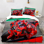 Marquez 93 Voodipesukomplekt Padjap&uuml;&uuml;rid &Uuml;hekohaline T&auml;issuuruses Kuninganna Suuruses Kuninglik Voodipesu 3D Tr&uuml;kk Marc Marquez 93 Tekikotikomplekt Teismelistele Poistele T&auml;iskasvanutele 140x210cm 2pcs
