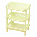 3-kihiline vannitoa seisva riiuliga vannitoa alus PP maapealne paigaldus vannitoa riiulite hoiustamisriiulid roheline