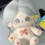 Lili puuvillane nukk 20 cm Idol pl&uuml;&uuml;sist m&auml;nguasjad kehariided k&otilde;rge kvaliteediga Kawaii t&auml;idisega kohandatud figuurinukk kingitused t&uuml;drukutele 20cm Naked Doll