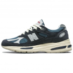 New Balance 991v2 Valmistatud Inglismaal Vintage Sport Pack - Tumesinine Meeste tossud Sinine Vintage-Tumesinine Hall U991VN2 37.5