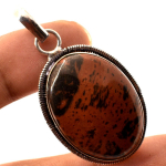 Noreena Jasper Gemstone Pendant Handmade Thanksgiving Gift Jewelry 1.9 m4t55