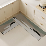 Wabi-Sabi ruudukujulised k&ouml;&ouml;gip&otilde;randamatid: Imavad, Libisemiskindlad, Pehmed, Kulumiskindlad, Lihtsalt hooldatavad diatomiitmullast matid 40*60+40*120cm