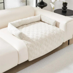 Paks Palus Lemmiklooma Koeravoodi Tekk Matt Koera Diivan Kate Lemmikloomapadi Kaelapadjaga Pestav Kassi Rahustav Pesa Reisimiseks Kodu S 75x75CM white
